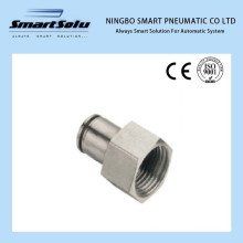 Brass Nickel Plated Pneumatic Metal Quick Push in Fitting (MPCF-G)